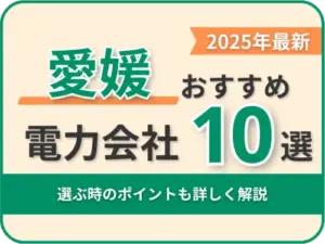 愛媛おすすめ電力会社